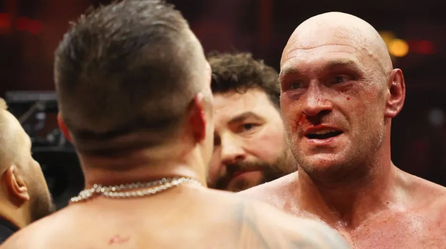 Tyson Fury And Usyk Oleksandr